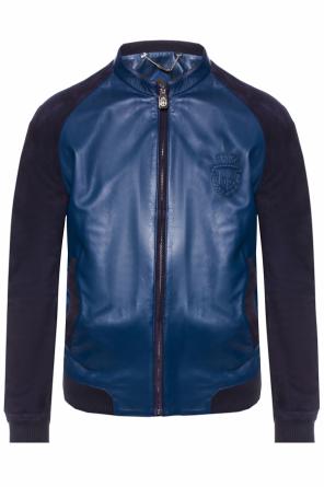 Logo-embossed bomber jacket, zdjęcie 1 Logo-embossed bomber jacket od Billionaire